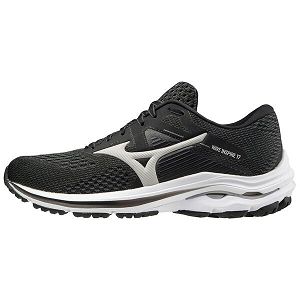 Tenis Para Correr Mizuno Wave Inspire 17 Mujer Negros/Blancos | Mexico-932704